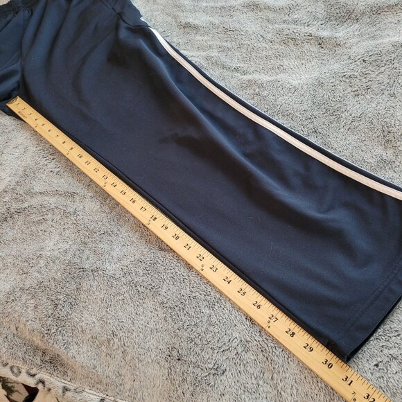 ADidas Womens Track‎ Pants Large Blue 3 Stripe Retro Y2K Athleisure Retro 17420 - Picture 11 of 13